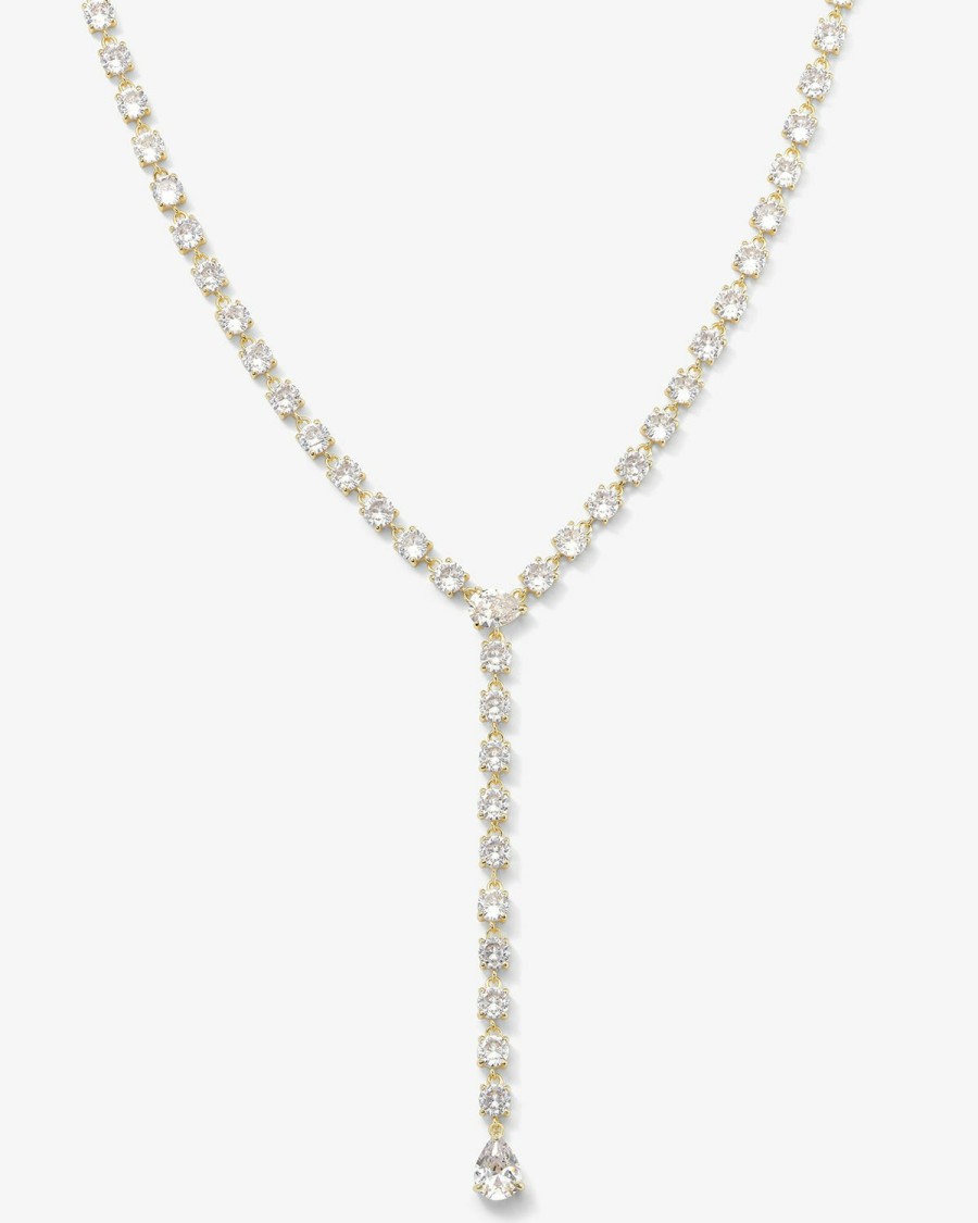 Categories Melinda Maria Jewelry | Diamond Drop Necklace