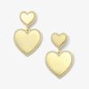 Categories Melinda Maria Jewelry | Xl You Have My Heart Pave Earrings