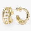 Categories Melinda Maria Jewelry | Oh She Fancy Smooth & Diamond Hoops