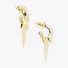 Categories Melinda Maria Jewelry | Gabriella Smooth Triple Spike Earrings