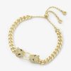 Categories Melinda Maria Jewelry | Double Jaguar Cuban Bracelet