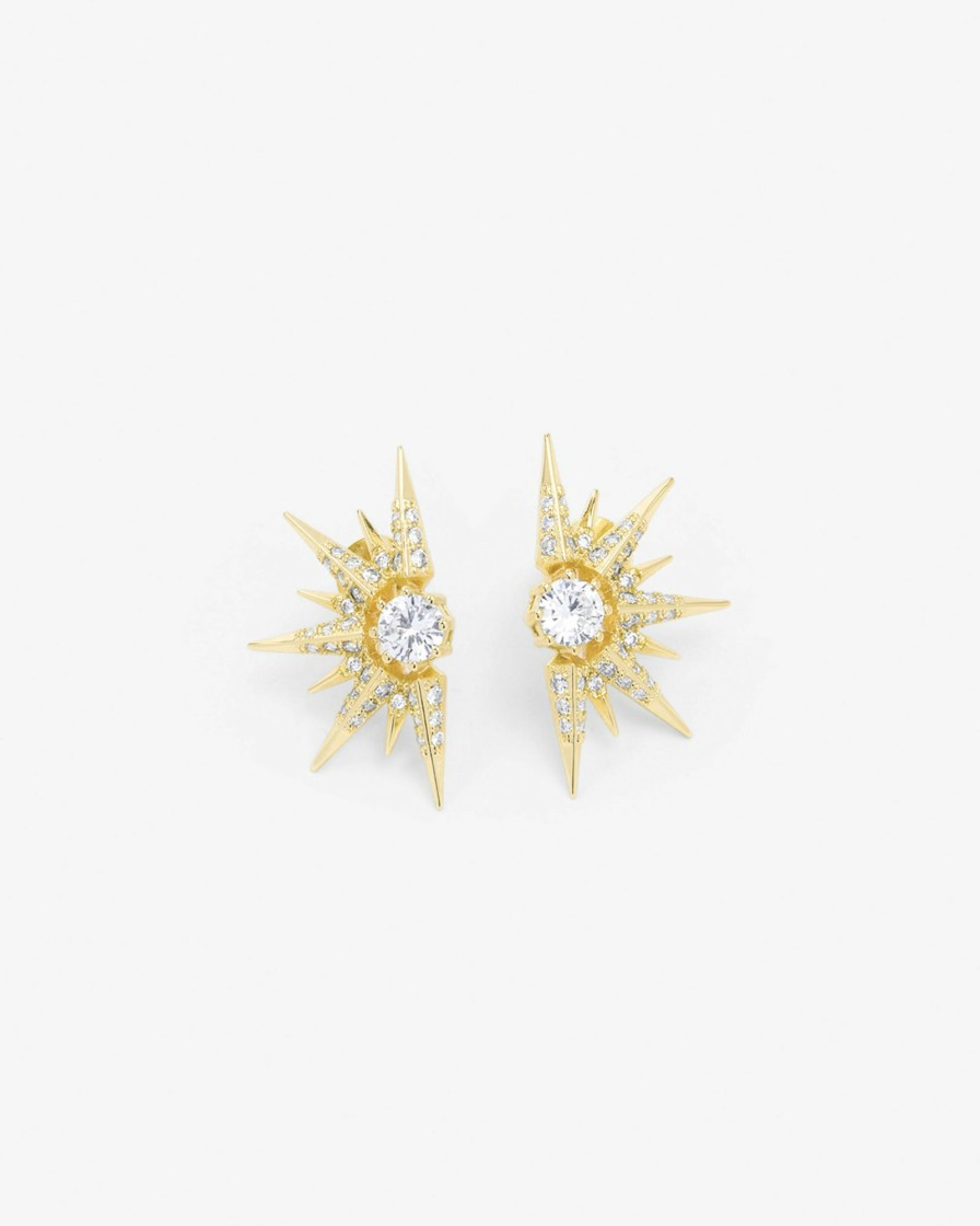 Categories Melinda Maria Jewelry | Gabriella Sunburst Stud Earrings