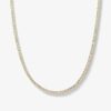 Categories Melinda Maria Jewelry | Grand Heiress Tennis Necklace 16"