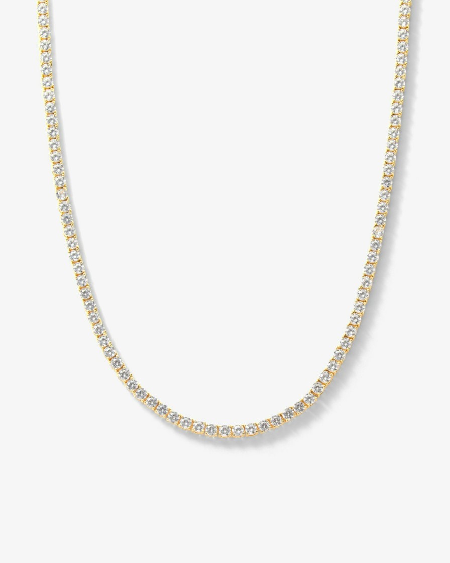 Categories Melinda Maria Jewelry | Grand Heiress Tennis Necklace 16"