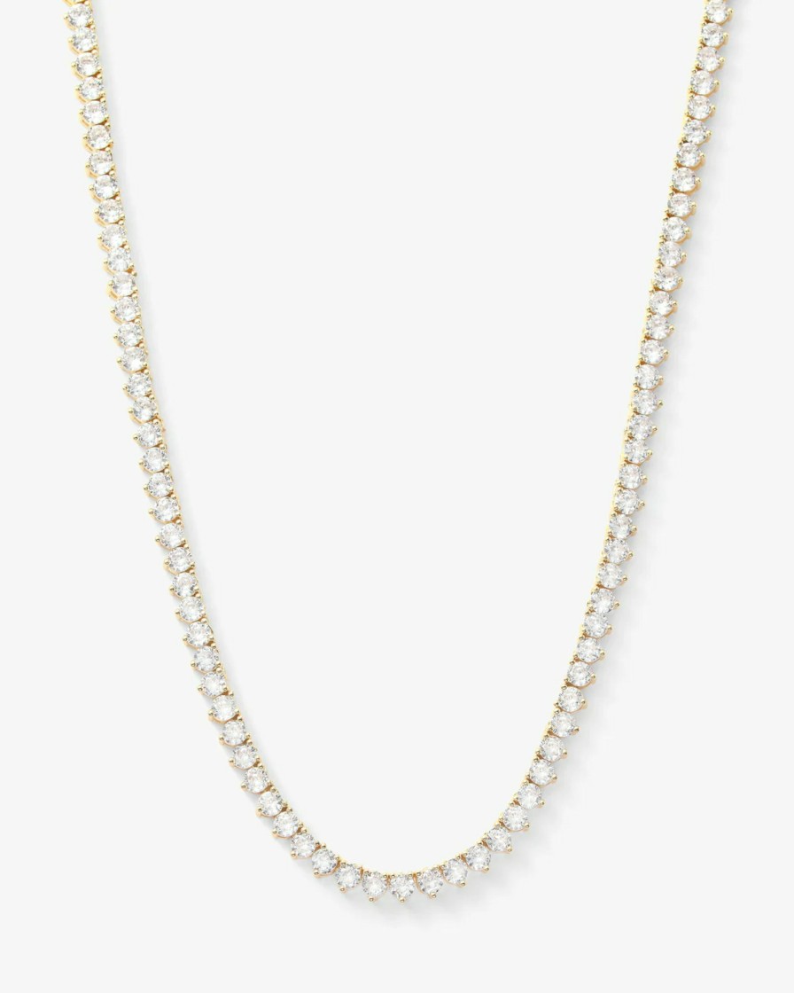 Categories Melinda Maria Jewelry | Not Your Basic Tennis Necklace 16"