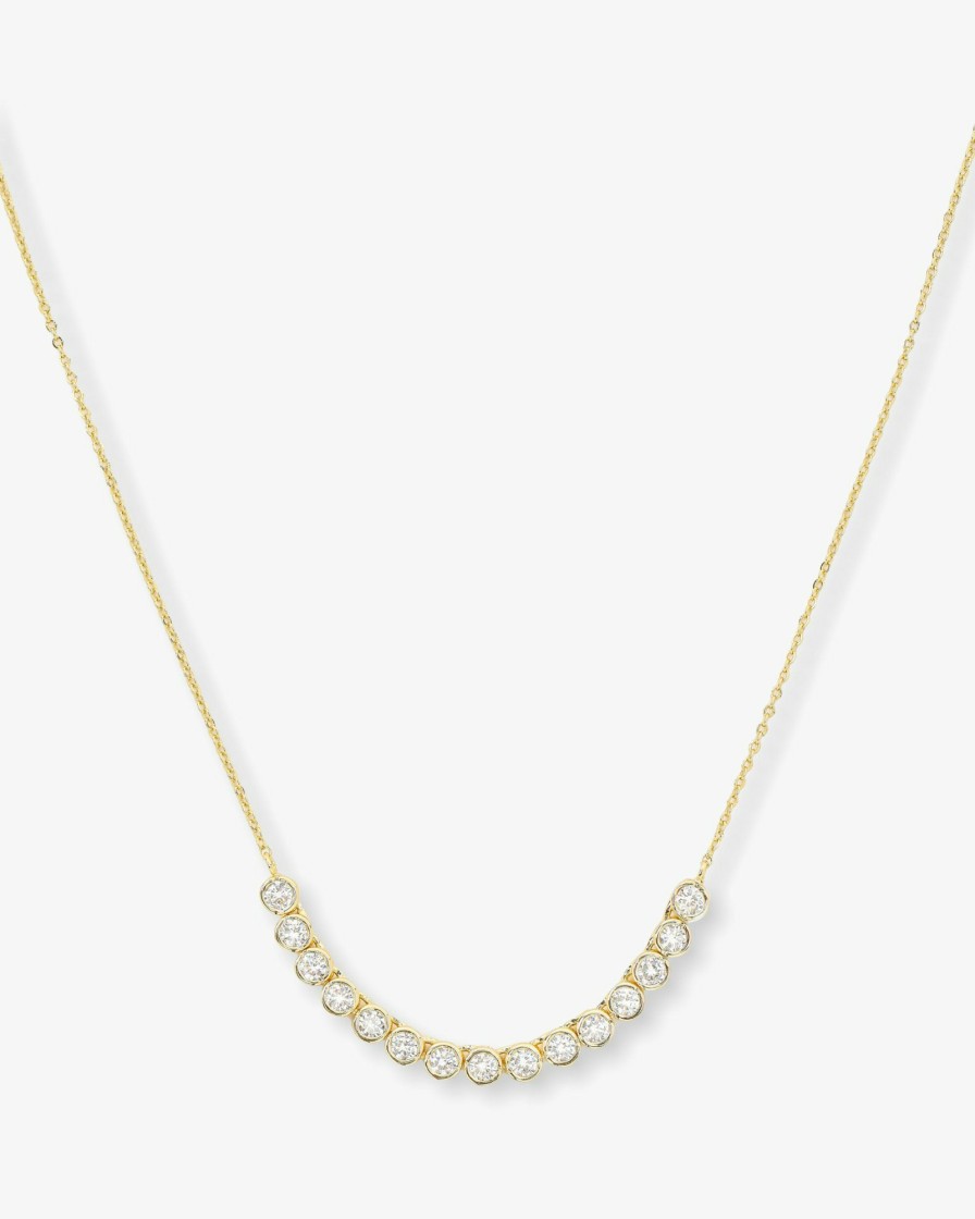 Categories Melinda Maria Jewelry | Baroness Tennis Chain Necklace