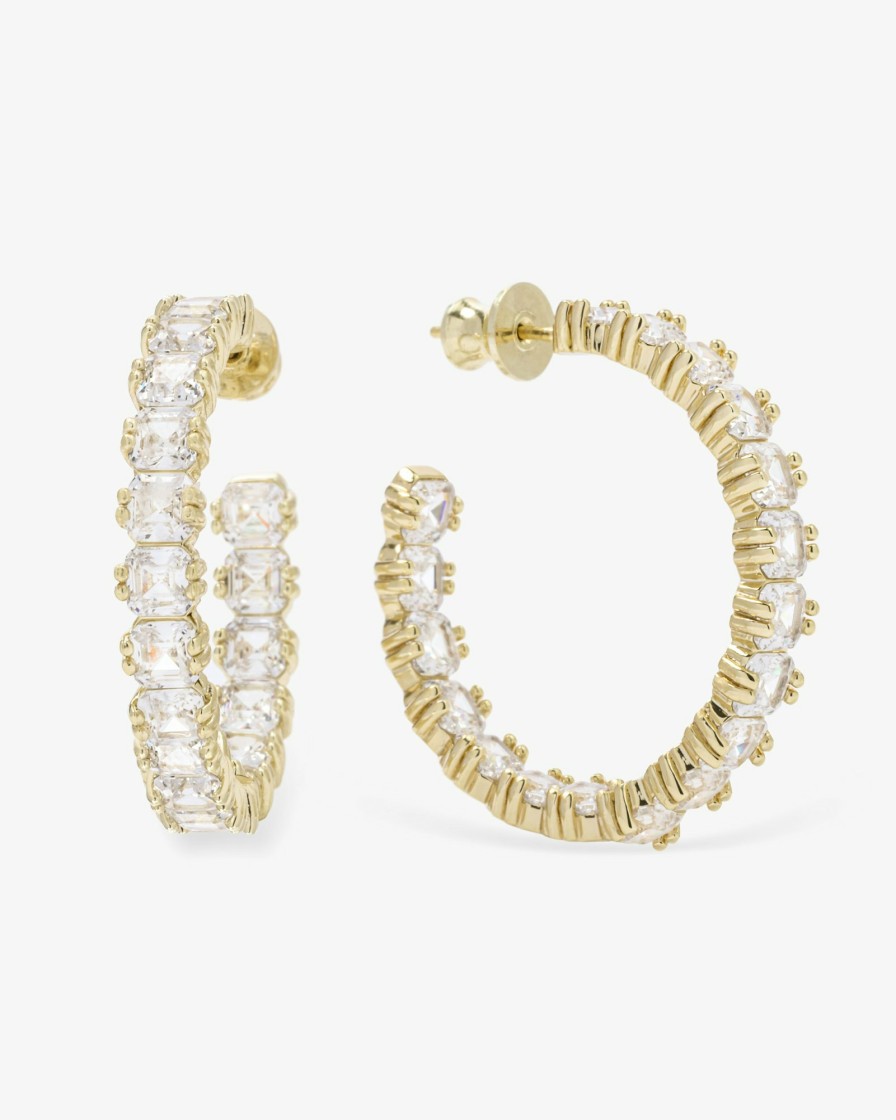 Categories Melinda Maria Jewelry | The Queens 1.25" Hoops