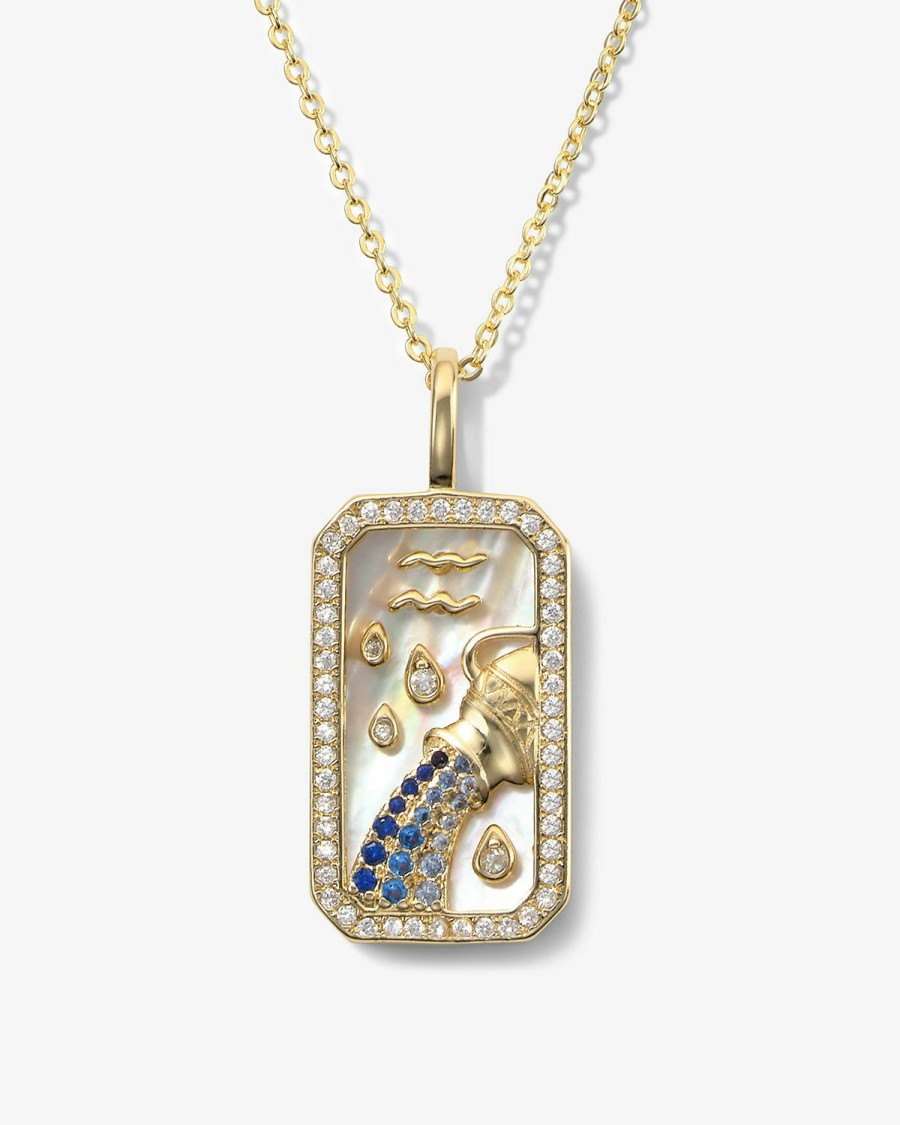 Categories Melinda Maria Jewelry | Zodiac Amulet Necklace