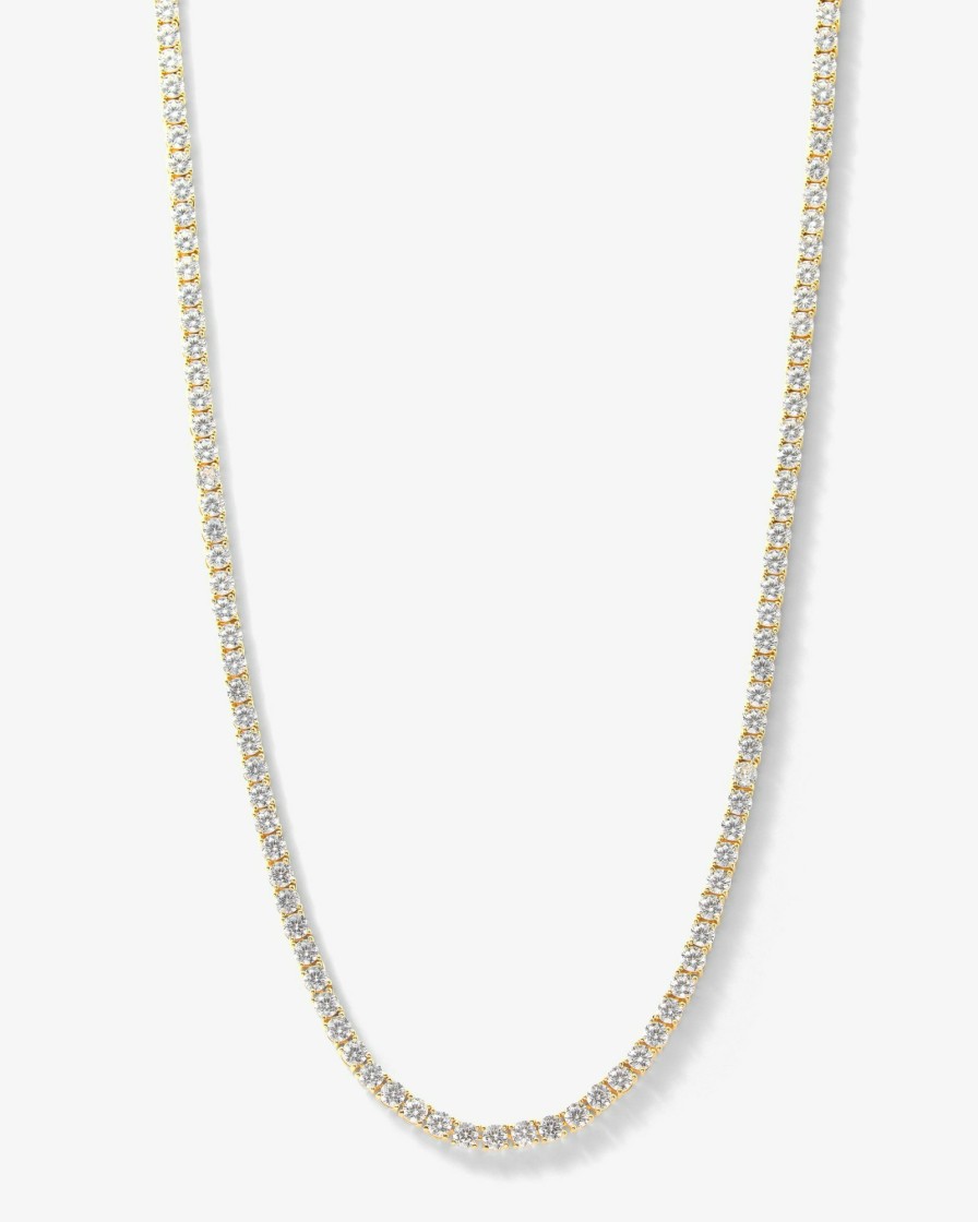 Categories Melinda Maria Jewelry | Grand Heiress Tennis Necklace 24"