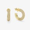 Categories Melinda Maria Jewelry | Lia Pave Hoops