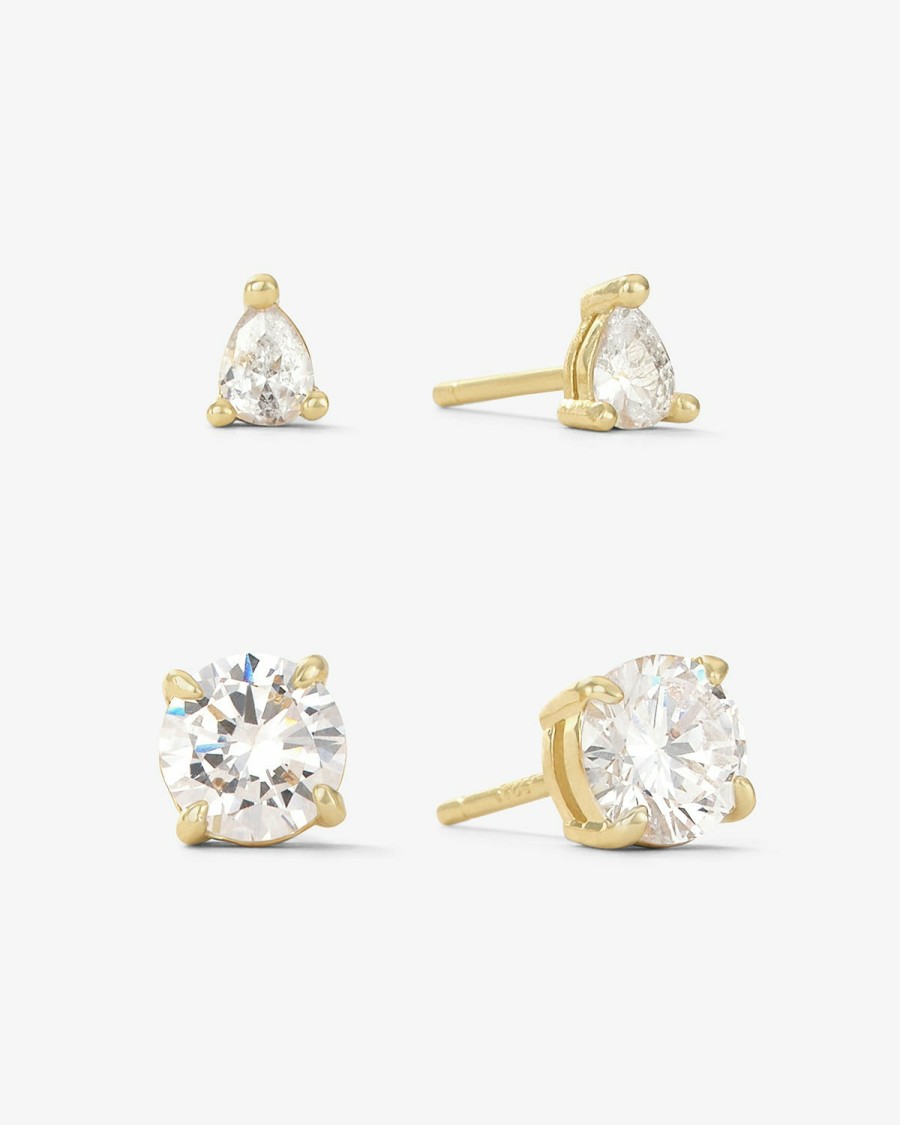 Categories Melinda Maria Jewelry | I Got A Raise Stud Set