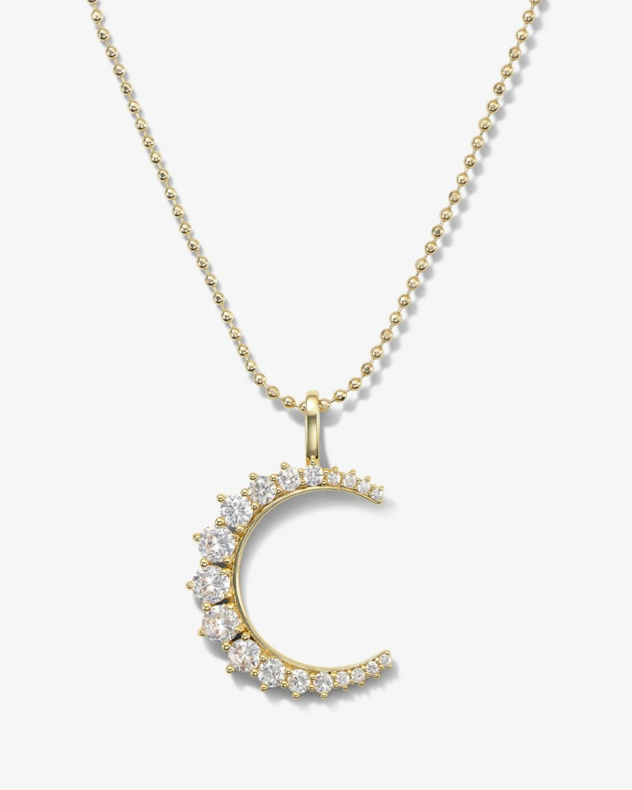 Categories Melinda Maria Jewelry | The Callisto Moon Necklace