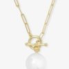 Categories Melinda Maria Jewelry | Life'S A Ball Pearl Pendant Necklace