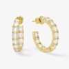 Categories Melinda Maria Jewelry | Lil' Queens 1" Hoops