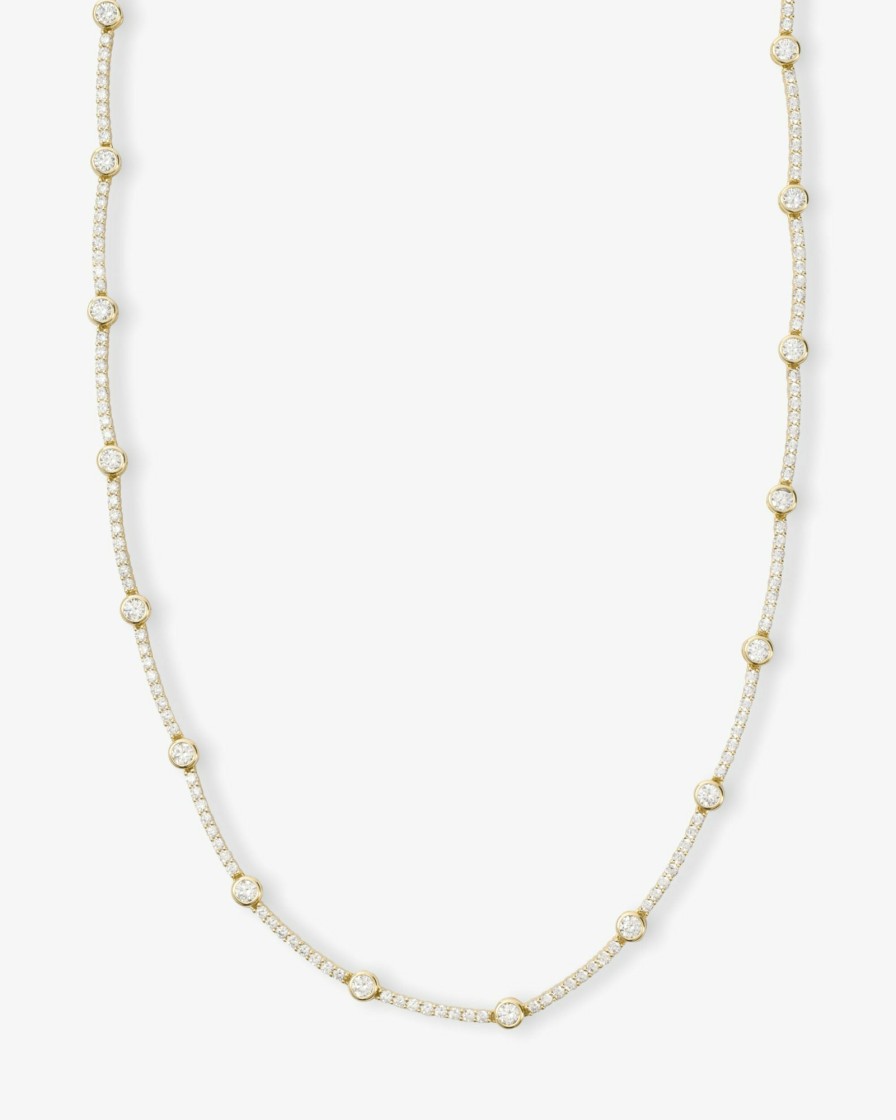 Categories Melinda Maria Jewelry | She'S An Icon Station Necklace 18"