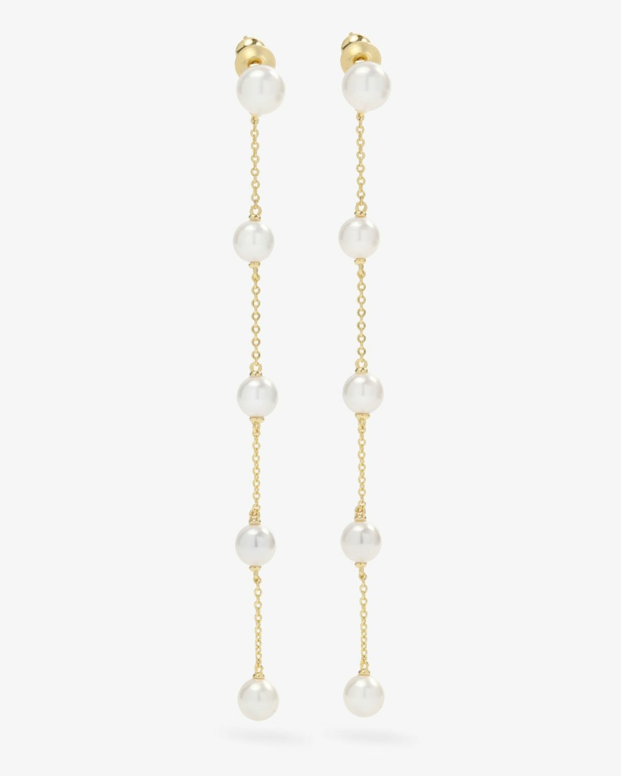 Categories Melinda Maria Jewelry | Perfect Pearl Waterfall Earrings