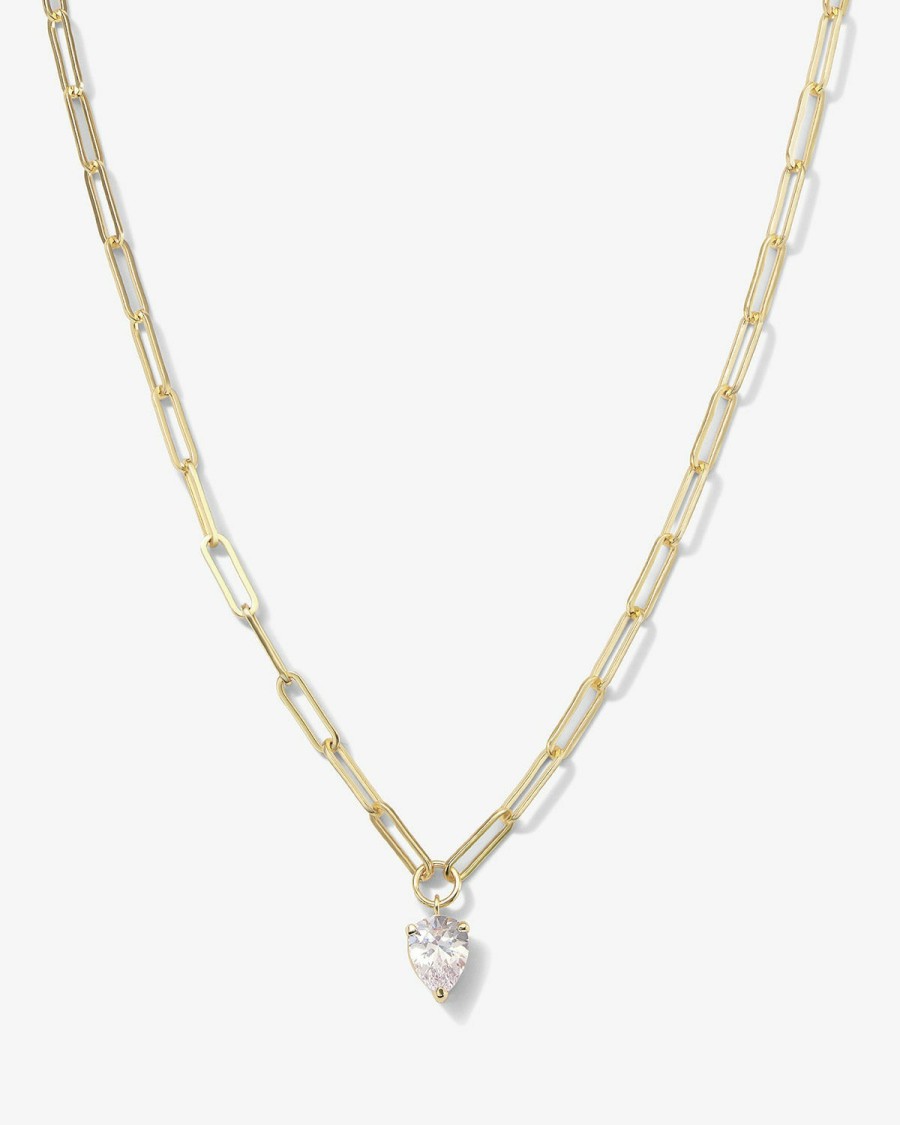 Categories Melinda Maria Jewelry | Baby Samantha Teardrop Necklace