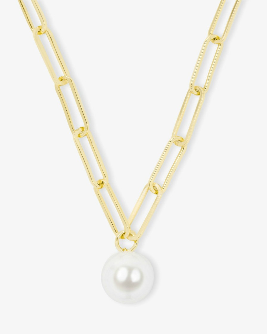 Categories Melinda Maria Jewelry | Samantha Pearl Necklace