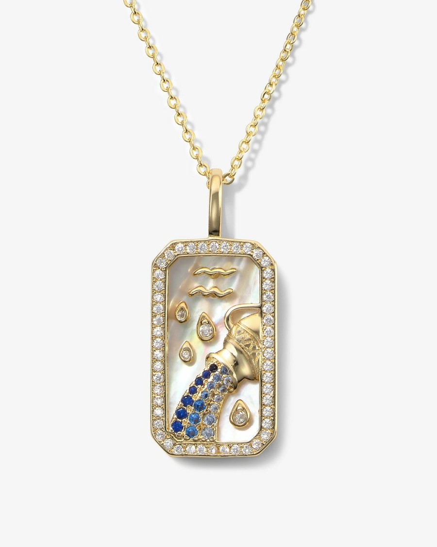 Categories Melinda Maria Jewelry | Zodiac Amulet Necklace