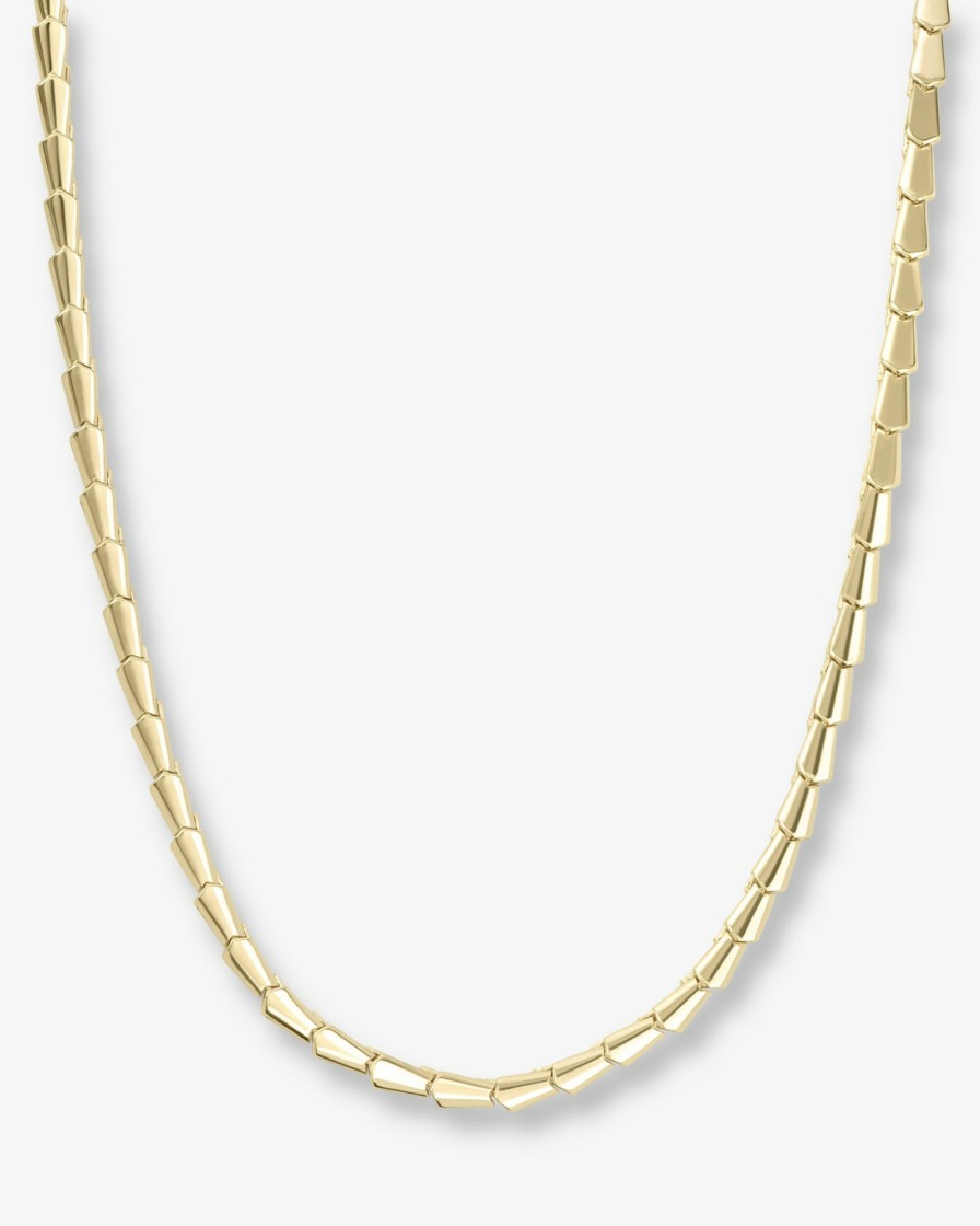 Categories Melinda Maria Jewelry | Serpent Collar Necklace - 18"