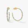 Categories Melinda Maria Jewelry | Baby Isla Hoops 1"