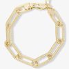 Categories Melinda Maria Jewelry | Carrie Pave Chain Link Bracelet