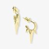 Categories Melinda Maria Jewelry | Baby Gabriella Smooth Triple Spike Earrings