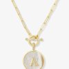 Categories Melinda Maria Jewelry | Love Letters Medallion Necklace