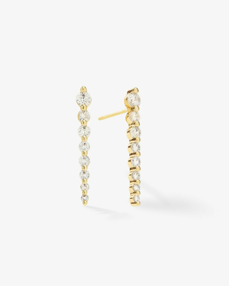 Categories Melinda Maria Jewelry | She'S An Icon Dagger Earrings