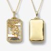 Categories Melinda Maria Jewelry | Goddess Of Serenity Engravable Amulet Necklace