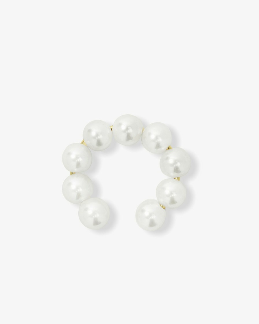 Categories Melinda Maria Jewelry | Life'S A Ball Pearl Ear Cuff