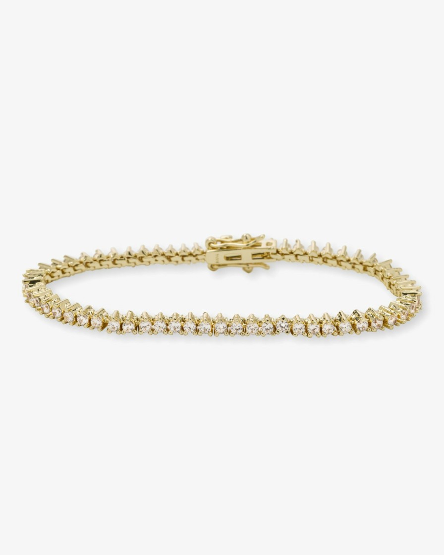 Categories Melinda Maria Jewelry | Baby Not Your Basic Tennis Bracelet