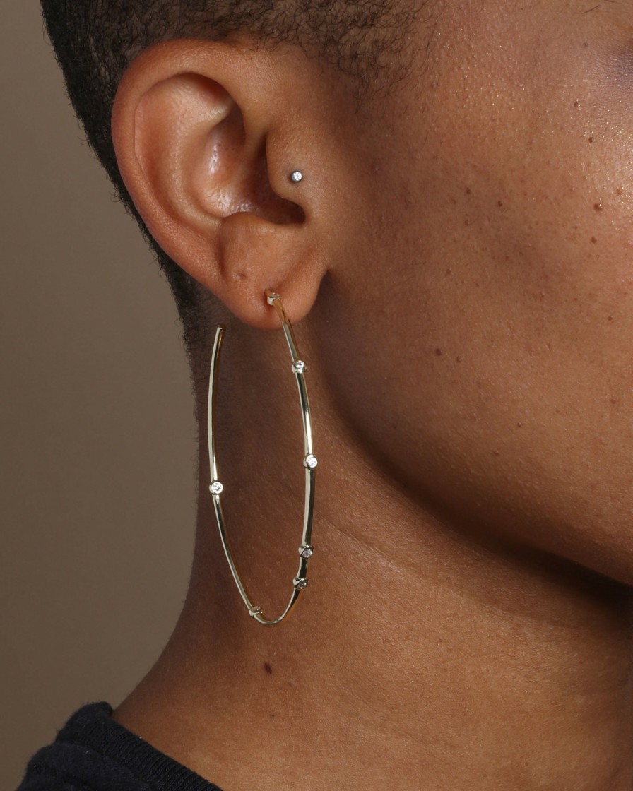 Categories Melinda Maria Jewelry | Big Ass 2" Hoops