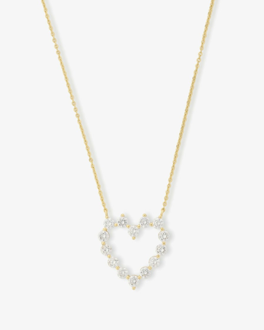 Categories Melinda Maria Jewelry | She'S An Icon Baby Heart Necklace