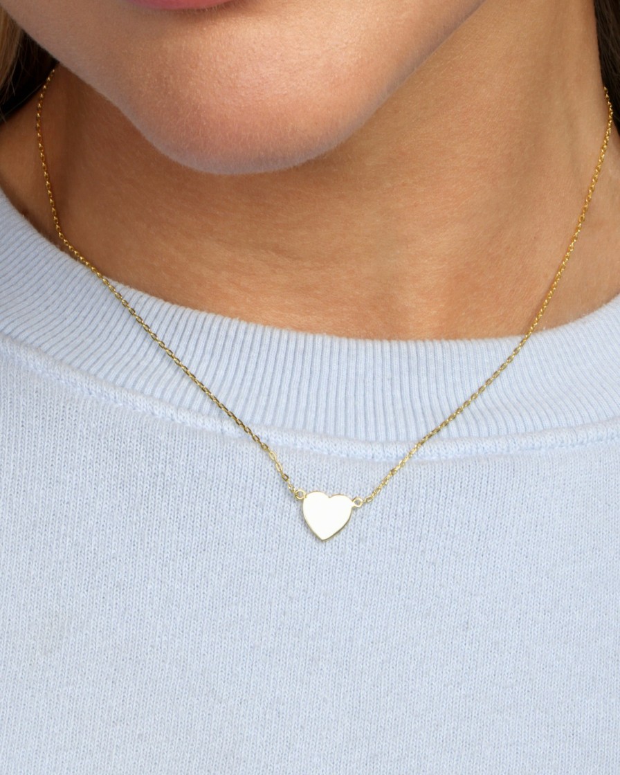 Categories Melinda Maria Jewelry | You Have My Baby Heart Necklace