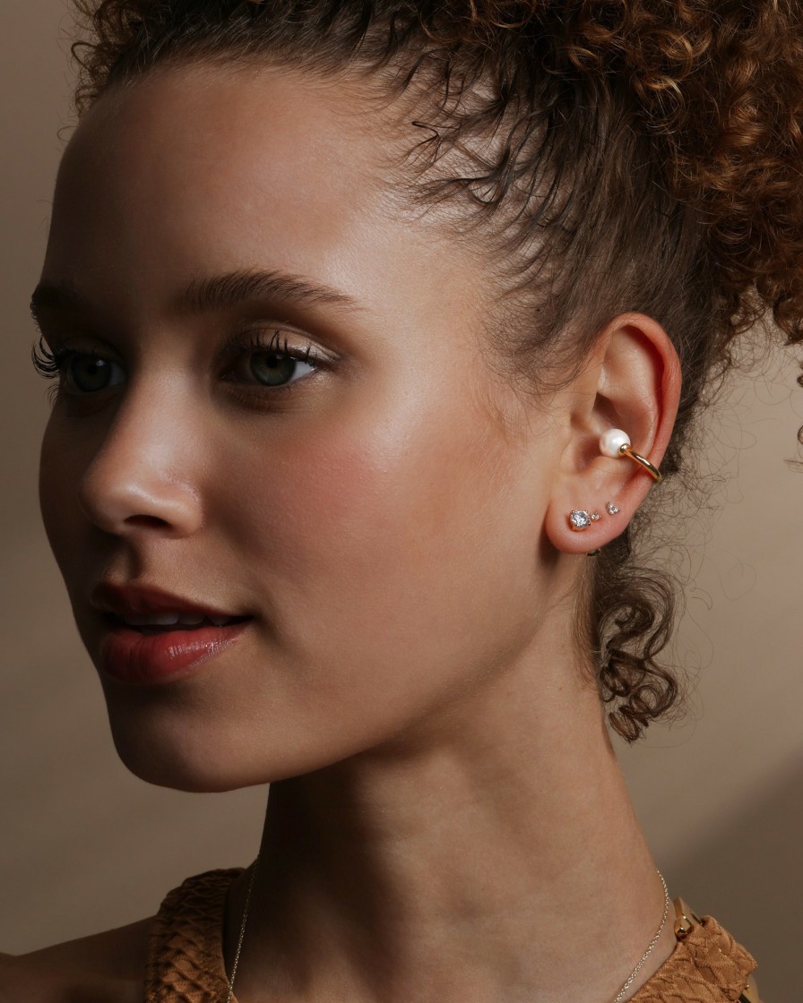 Categories Melinda Maria Jewelry | Perfect Pearl Ear Cuff