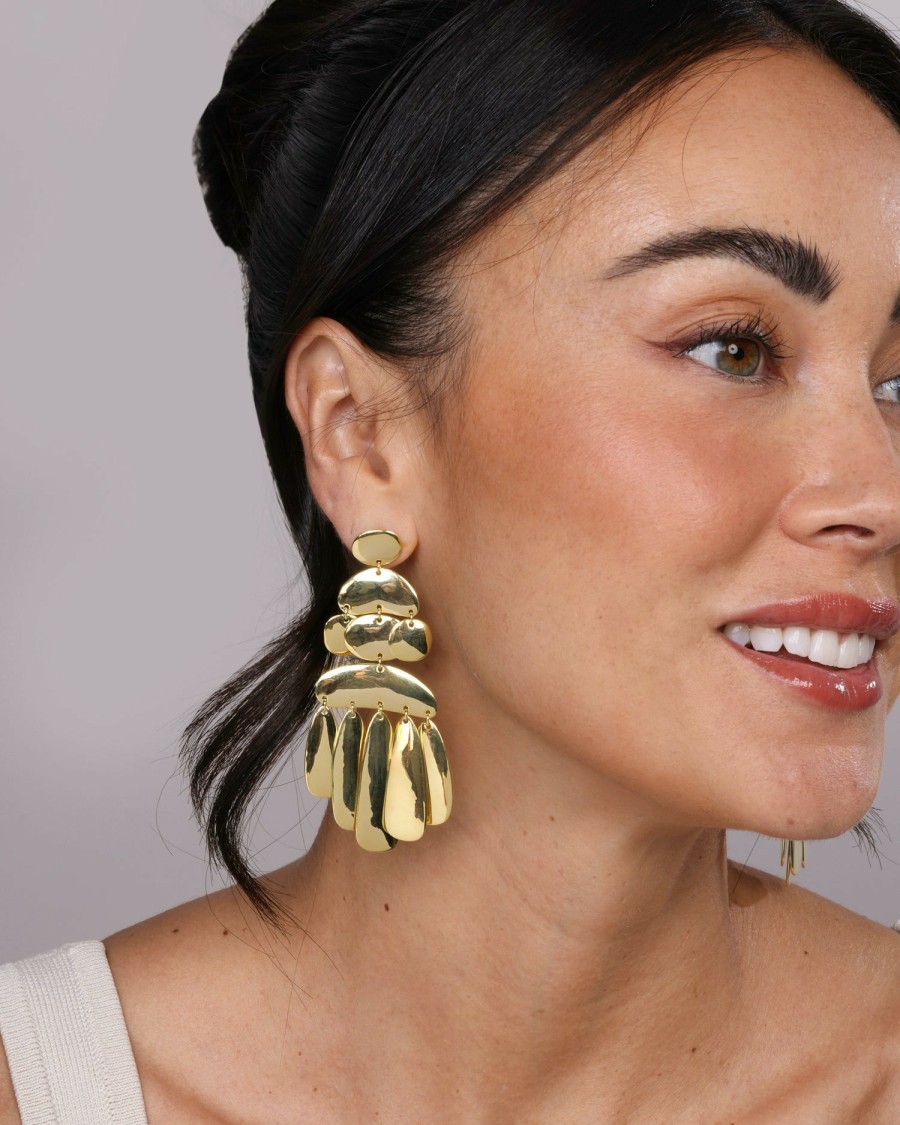 Categories Melinda Maria Jewelry | Mama "She'S A Natural" Chandelier Earrings